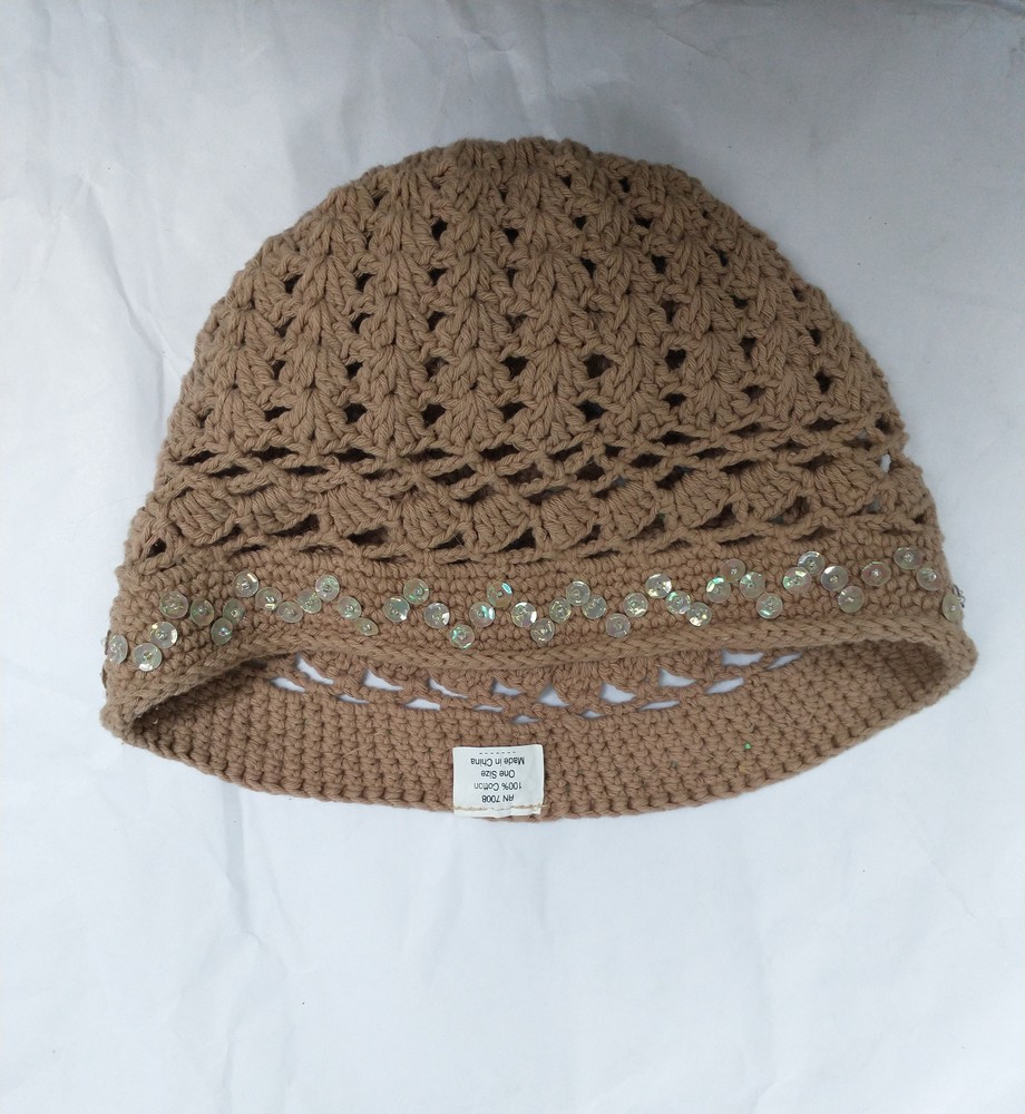 ‼️🇺🇲3 for 15 SALE‼️🇺🇲 Crochet hat beige